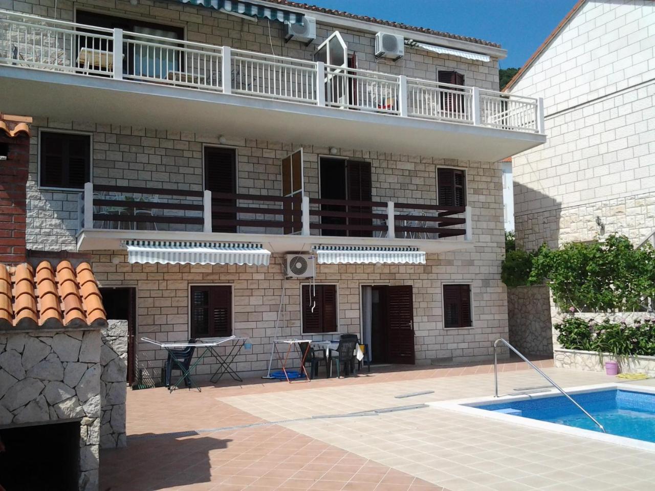 Apartmani Bezmalinovic Bol Bagian luar foto